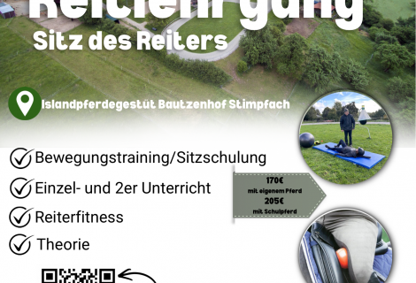 Reitlehrgang „Sitz des Reiters“